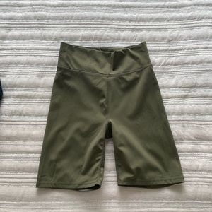Madewell Form High Rise Biker Shorts